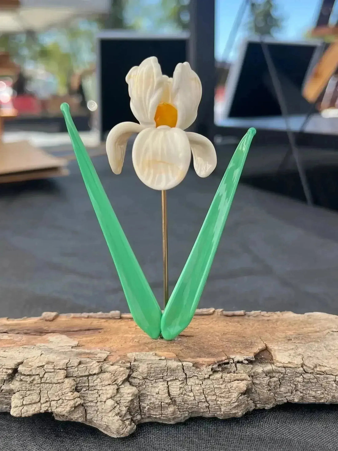 Custom Torchworked Glass Flowers – Handmade in Alberta