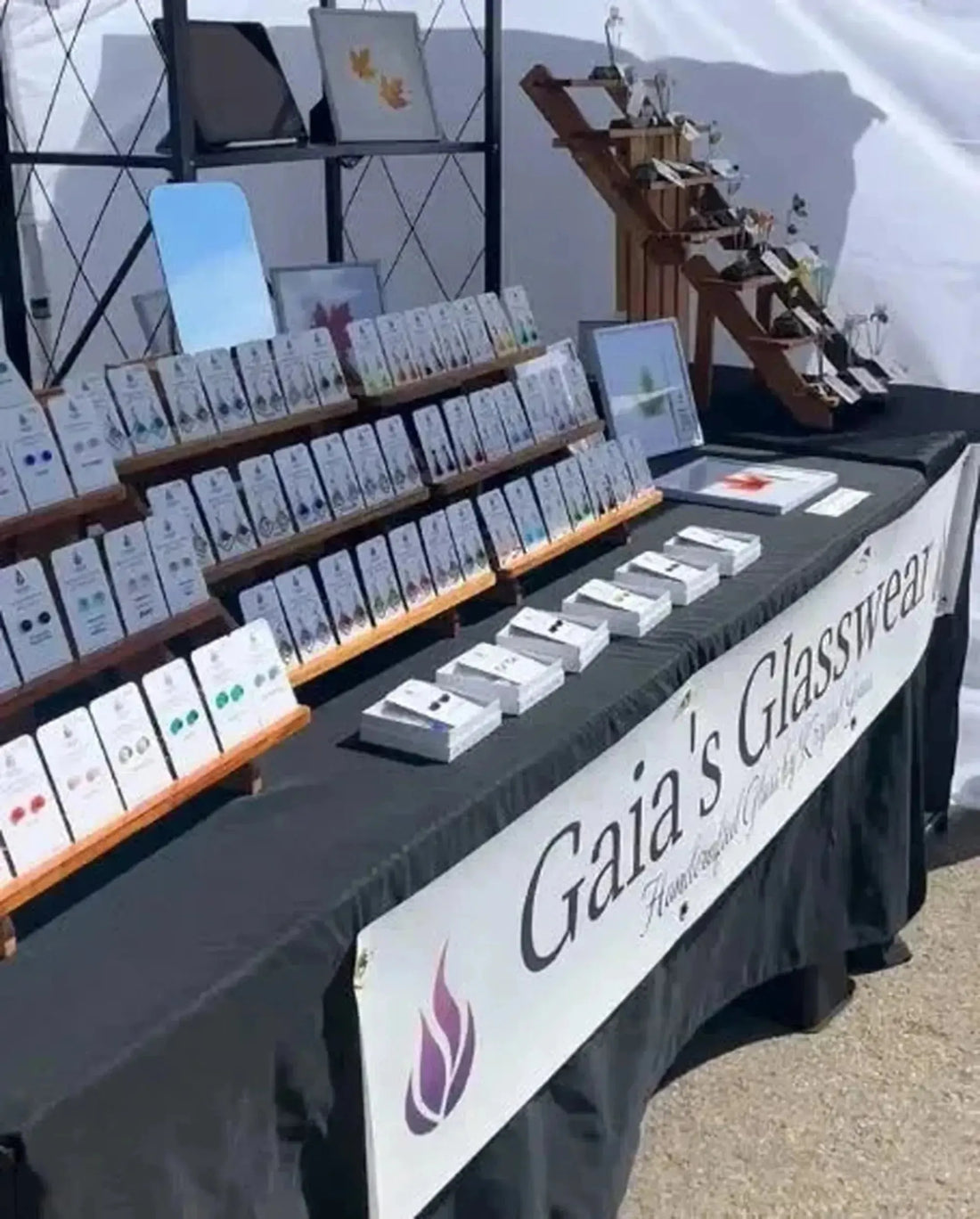 How a Glass Artist Prepares for the Whyte Avenue Art Walk