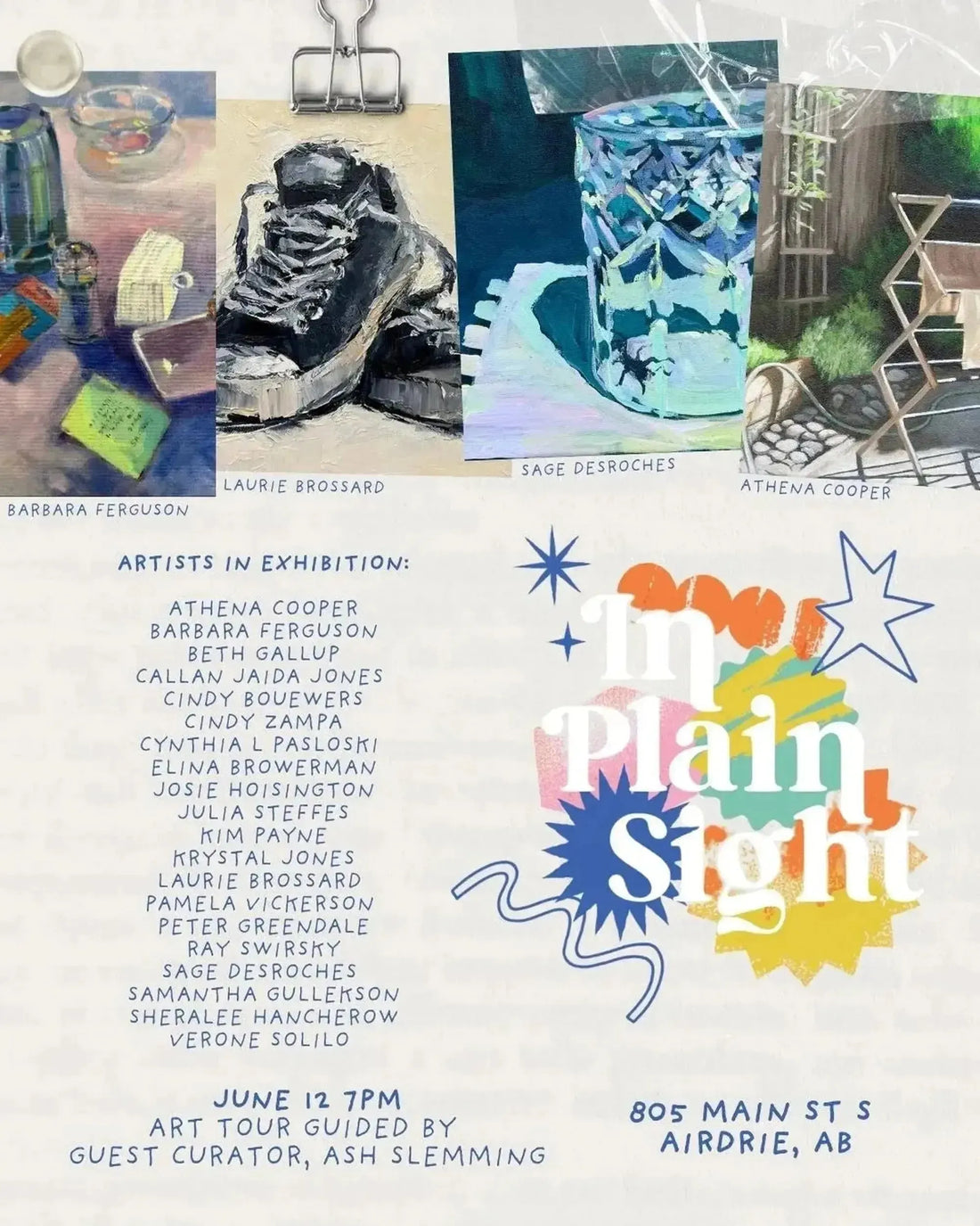 In Plain Sight Art Exhibition - Airdrie, Alberta