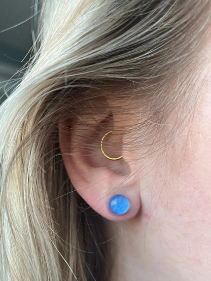 East Coast Vibes | Fused Glass Stud Earring