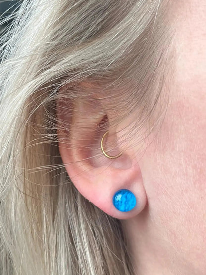 Lake Louise | Fused Glass Earring